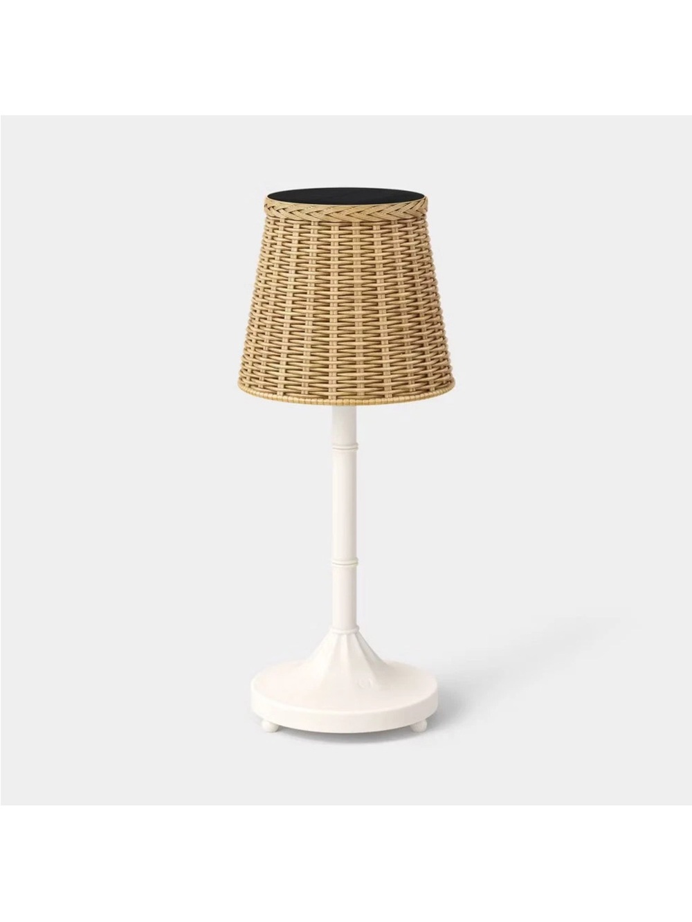 Rechargeable Outdoor Patio LED Lantern Ivory - Threshold Studio McGee NEW